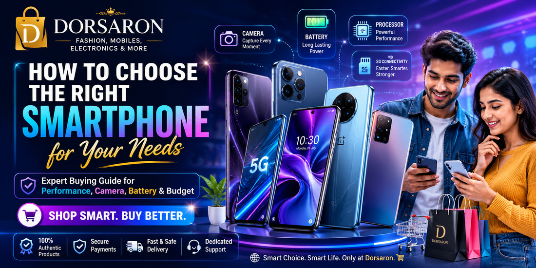 How to Choose the Right Smartphone for Your Needs