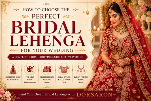 How to Choose the Perfect Bridal Lehenga for Your Wedding